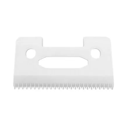 BarberBro. Stagger Tooth Ceramic Cutting Blade for Wahl Clippers - White