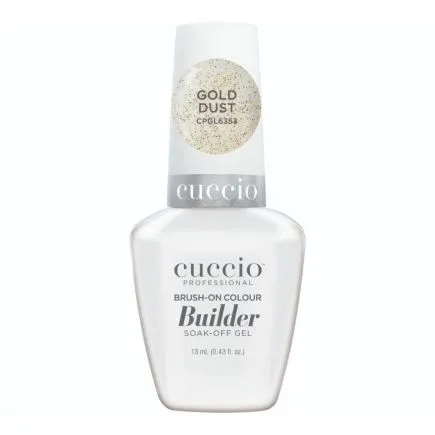 Cuccio Brush on Builder Gel Gold Dust 13ml