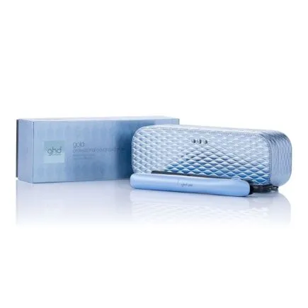 NEW ghd Gold Hair Straightener in Icy Blue