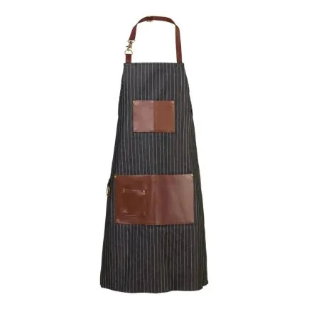 HairTools Pinstripe Barber Apron