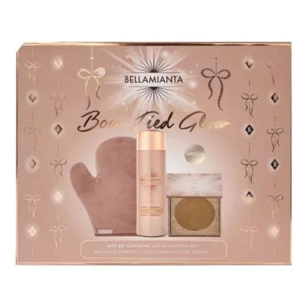 Bellamianta Bow Tied Glow Liquid Gold Tanning Gift Set - Medium
