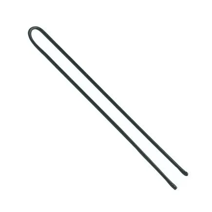 Sibel Straight Hair Pins 70mm Black - 50 Pack