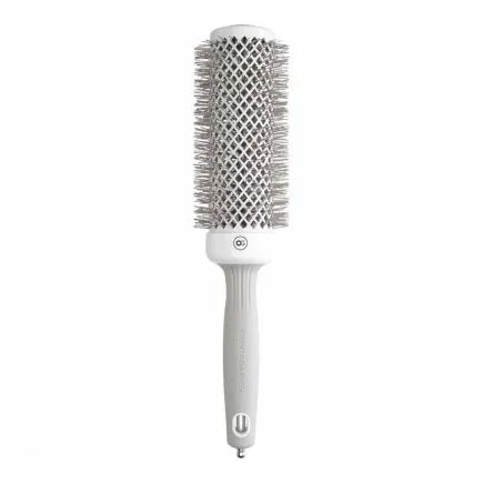 Olivia Garden Expert Blowout Round Hair Brush Speed White & Grey 45mm