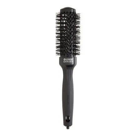 Olivia Garden Expert Blowout Round Hair Brush Speed Black Label 35mm