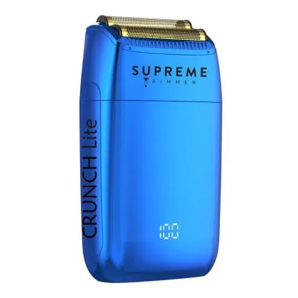 Supreme Trimmer Crunch Lite Foil Shaver - Blue