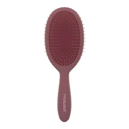 Framar Dark Academia Detangle Brush Maroon