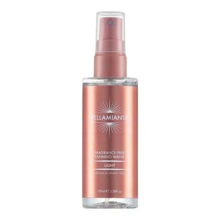 Bellamianta Fragrance Free Tanning Water Light 100ml