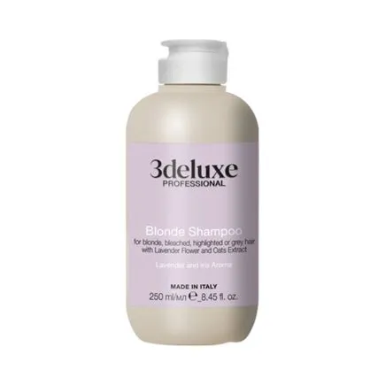 3deluxe Professional Blonde Shampoo 250ml