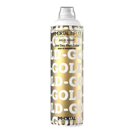 Immortal Infuse One Day Hair Color Spray Gold Night 200ml