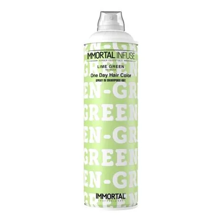 Immortal Infuse One Day Hair Color Spray Lime Green 200ml