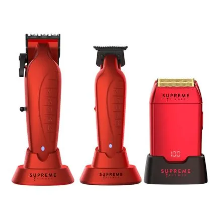 Supreme Trimmer 3-in-1 Professional Set - Red