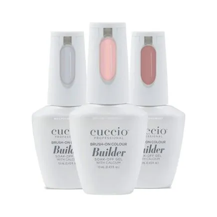 Cuccio TPO Free Brush On Colour Builder Gel With Calcium Onyx 13ml