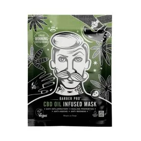 Barber Pro CBD Oil Infused Sheet Mask 22ml