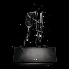 GHD Max Wide Plate Styler Gift Set In Black