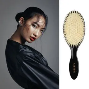 Kashoki Smooth White Detangler - Oval