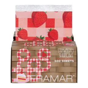 Framar Strawberry Shortcake Pop Up Foil - 500 Sheets