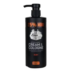 The Shave Factory Aftershave Cream & Cologne Ruby 500ml