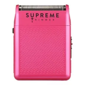 Supreme Trimmer Solo Single Foil Shaver - Pink