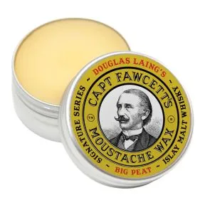 Captain Fawcett BIG PEAT Whisky Moustache Wax 15ml