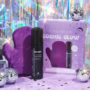 Iconic Bronze Cosmic Glow Tan Gift Set - Extra Dark