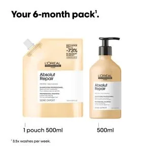 L'Oréal Professionnel Serie Expert Absolut Repair Shampoo Refill 500ml