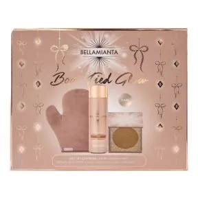 Bellamianta Bow Tied Glow Liquid Gold Tanning Gift Set - Dark