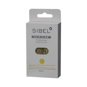Sibel Straight Hair Pins 70mm Blond - 50 Pack