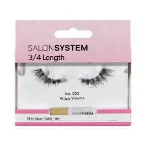 Salon System 022 3/4 Length Strip Lashes
