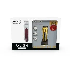 Wahl Gold Magic Clip & A-Lign Trimmer Combo