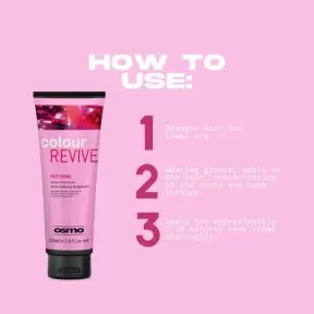 Osmo Colour Revive Hot Pink  Colour Conditioner 225ml