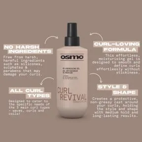 Osmo Curl Revival Re-Energising Gel Curl Revival Gel 250ml