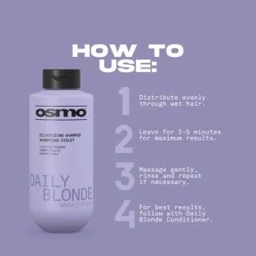 OSMO Daily Blonde Anti-Brass Shampoo 1000ml