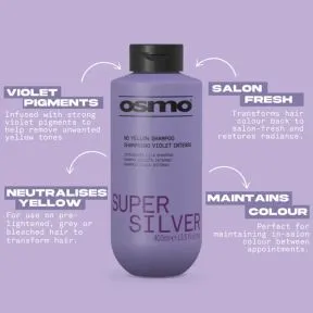 OSMO Super Silver No Yellow Shampoo 400ml