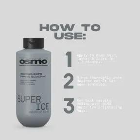 OSMO Super ICE Brightening Shampoo 400ml