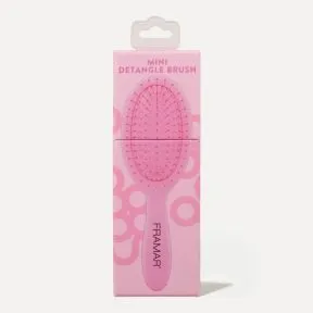 Framar Mini Detangle Brush - Pink