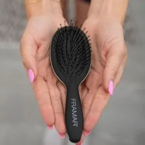 Framar Mini Detangle Brush - Black