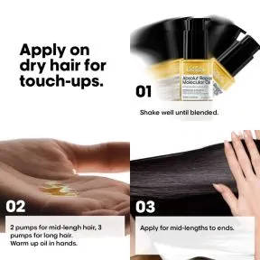 L'Oréal Professionnel Absolut Repair Molecular Bi-Phase Oil For Damaged Hair 90ml