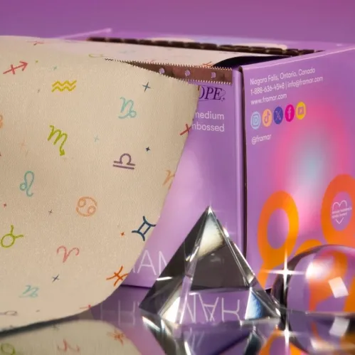 Framar Aurascope Embossed Foil Roll 100m