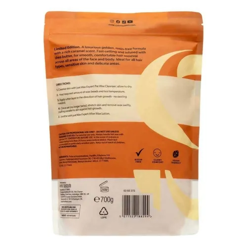 Just Wax Expert Stripless Hot Wax Caramel Cream 700g