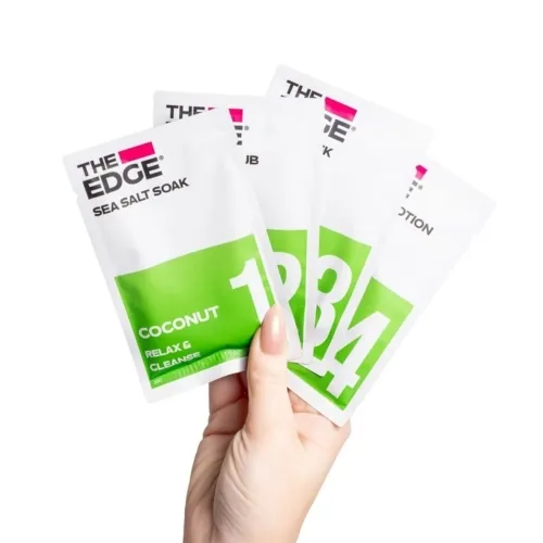 The Edge 4 Step Pedicure Pack - Coconut