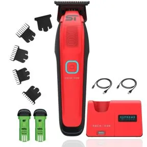 Supreme Trimmer Recharge Cordless Trimmer - Red