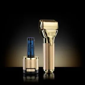 BaByliss PRO FXONE Metal Double Foil Shaver Gold