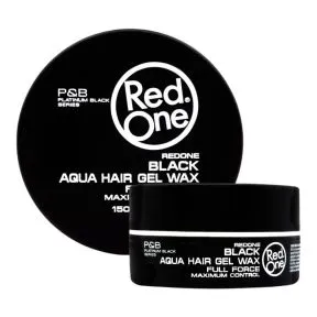 RedOne Hair Styling Aqua Gel Wax Black 150ml