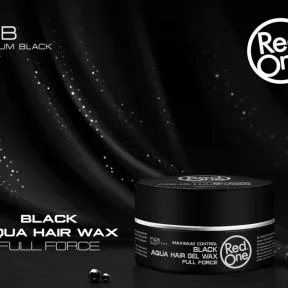 RedOne Hair Styling Aqua Gel Wax Black 150ml