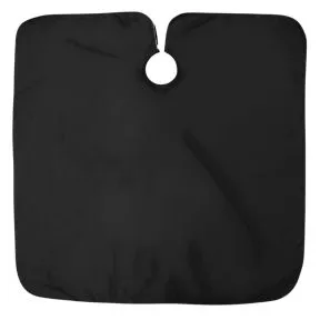 BarberBro. Professional Silicone Neck Cutting Cape - Black