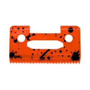 BarberBro. Stagger Tooth Ceramic Cutting Blade for Wahl Clippers - Orange Splash