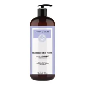 Leyton House Professional Rhassoul Blonde Toning Shampoo