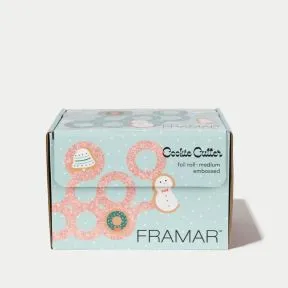 Framar Cookie Cutter Embossed Foil Roll 100m