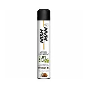 Nishman Olive Oil Sheen Spray Coconut Oil 400ml
