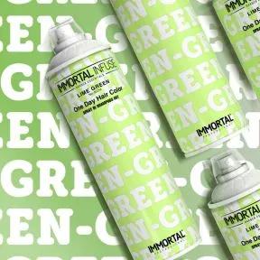 Immortal Infuse One Day Hair Color Spray Lime Green 200ml